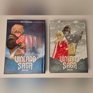 Vinland Saga Hardcover Manga Vol 1 & 2 Makoto Yukimura Viking Anime Set